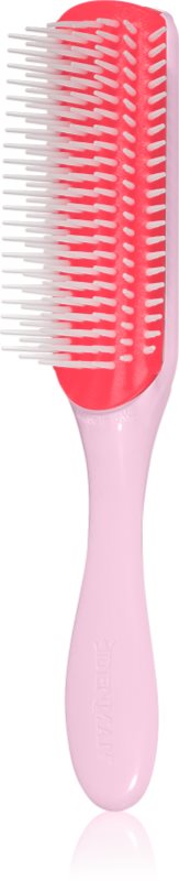 Denman D3 Original Curl Definer Pink Crush pieptene pentru păr creț 1 buc