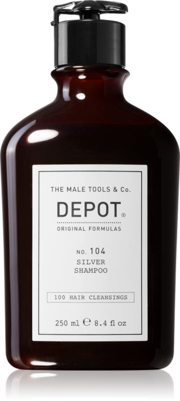 DEPOT No. 104 Silver Shampoo șampon pentru protecția culorii 250 ml