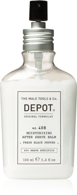 DEPOT 400 SHAVE SPECIFICS NO. 408 MOISTURIZING AFTER SHAVE BALM ro balsam hidratant after shave Fresh Black Pepper 100 ml