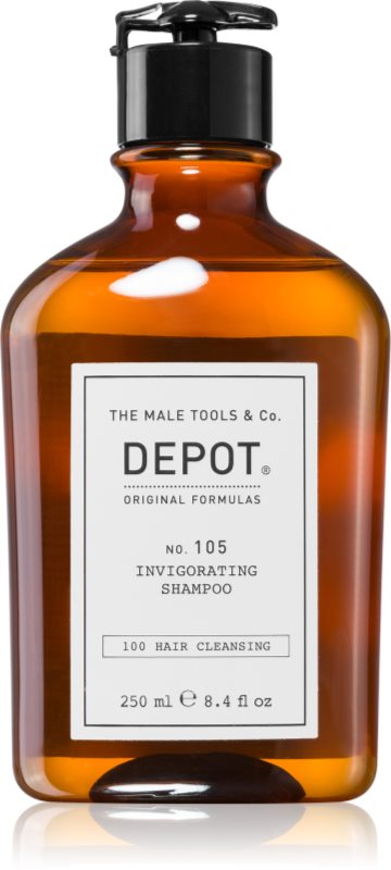 DEPOT 100 HAIR CLEANSING NO. 105 INVIGORATING SHAMPOO sampon fortifiant impotriva caderii parului