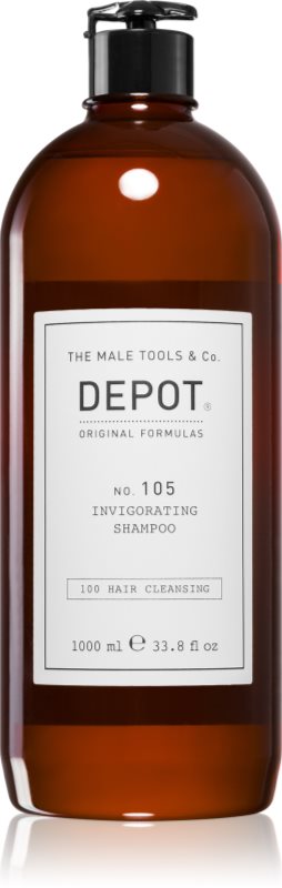 DEPOT 100 HAIR CLEANSING NO. 105 INVIGORATING SHAMPOO sampon fortifiant impotriva caderii parului