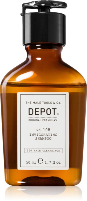 DEPOT 100 HAIR CLEANSING NO. 105 INVIGORATING SHAMPOO sampon fortifiant impotriva caderii parului