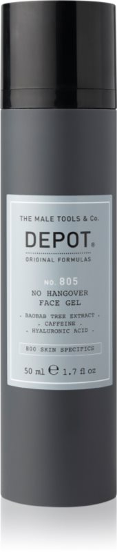 DEPOT 800 SKIN SPECIFICS NO. 805 NO HANGOVER FACE GEL gel hidratant pentru toate tipurile de ten 50 ml