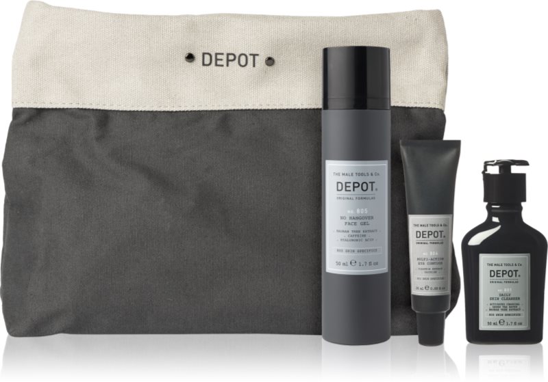DEPOT COSMETICS SETS Wake-Up Skin Treatment Set Seturi pentru voiaj pentru barbati