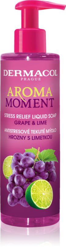 Dermacol Aroma Moment Grape & Lime săpun lichid anti-stres 250 ml