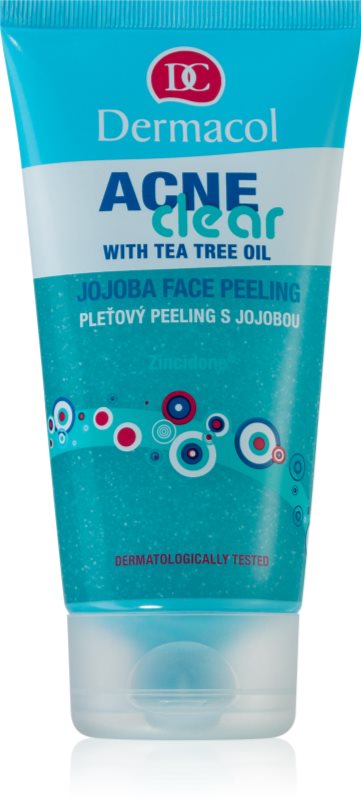 Dermacol Acne Clear demachiant cu efect de peenling pentru pielea problematica 150 ml