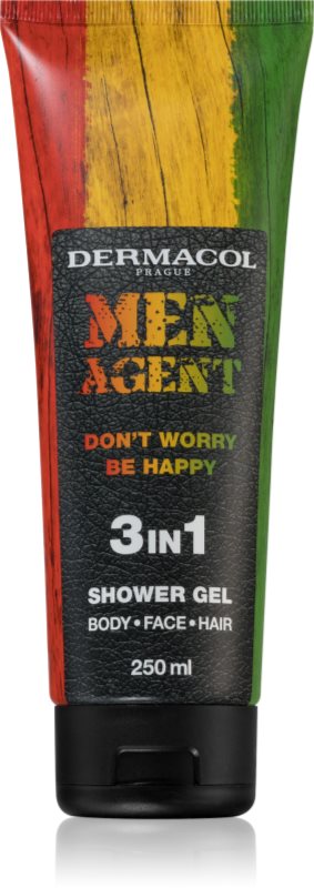 Dermacol Men Agent Don´t Worry Be Happy gel de duș 3 in 1 250 ml