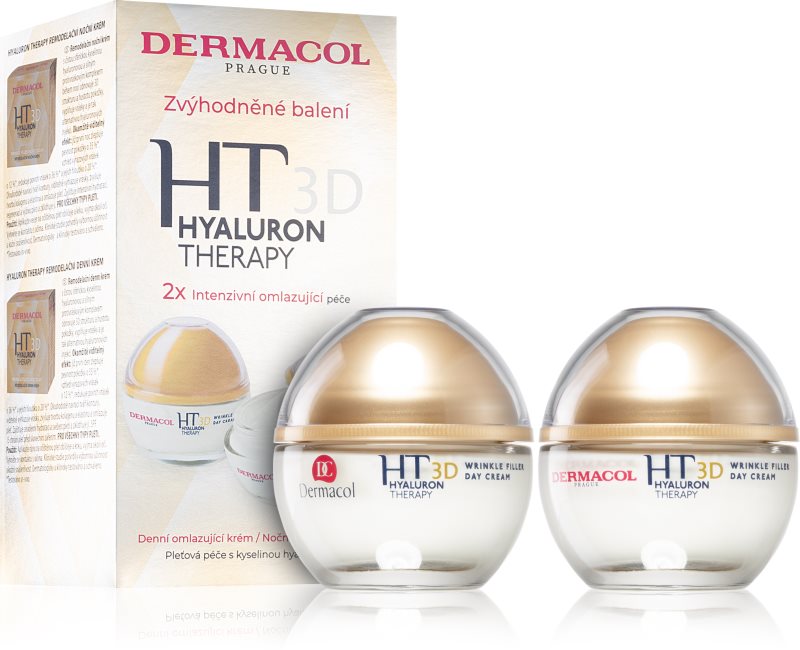 Dermacol Hyaluron Therapy 3D set pentru un ten neted
