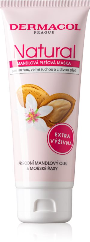 Dermacol Natural masca crema nutritiva pentru piele sensibila si foarte uscata 100 ml