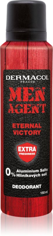 Dermacol Men Agent Eternal Victory Deodorant Spray fara continut de aluminiu pentru barbati 150 ml