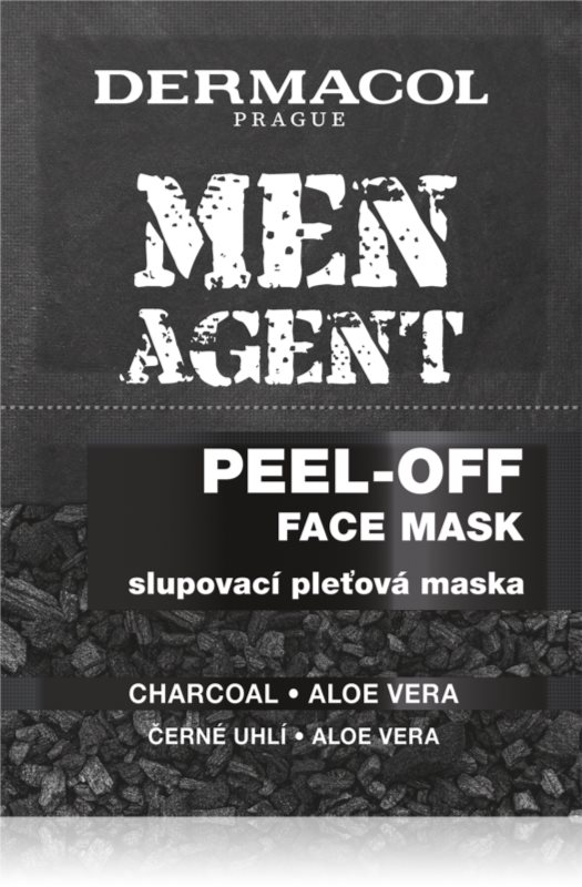 Dermacol Men Agent mască exfoliantă împotriva punctelor negre, cu cărbune activ pentru barbati 15 ml