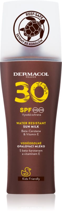 Dermacol Sun Water Resistant lapte de corp pentru soare rezistent la apa Spray SPF 30 200 ml