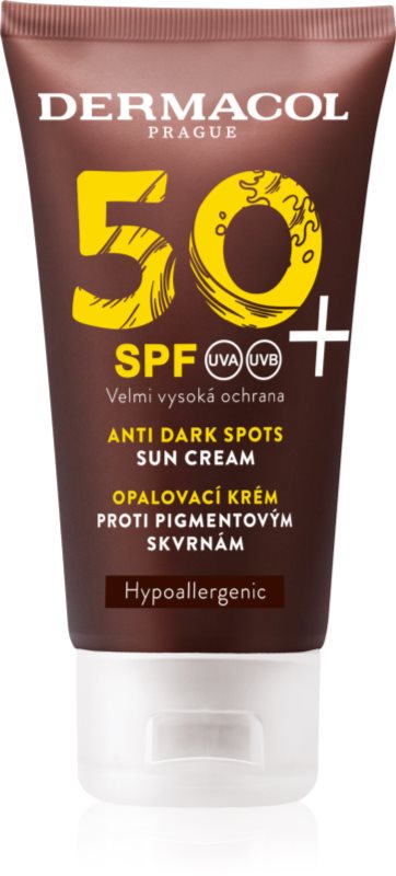 Dermacol Sun crema protectiva impotriva petelor pigmentare SPF 50+ 50 ml