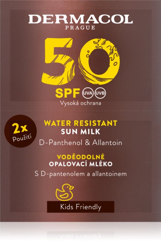 Dermacol Sun Water Resistant lapte de corp pentru soare rezistent la apa SPF 50
