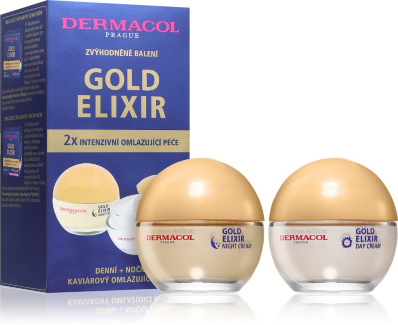 Dermacol Gold Elixir crema pentru reintinerire duo