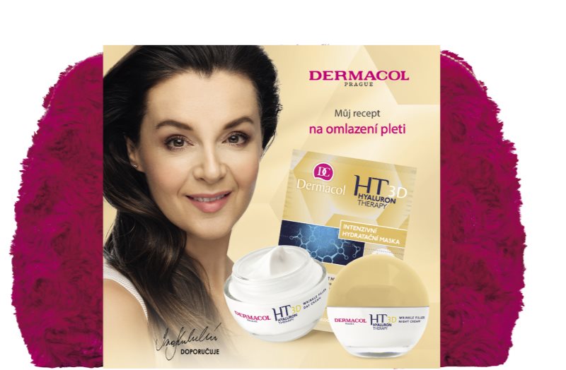 Dermacol Hyaluron Therapy 3D set cadou umplerea ridurilor