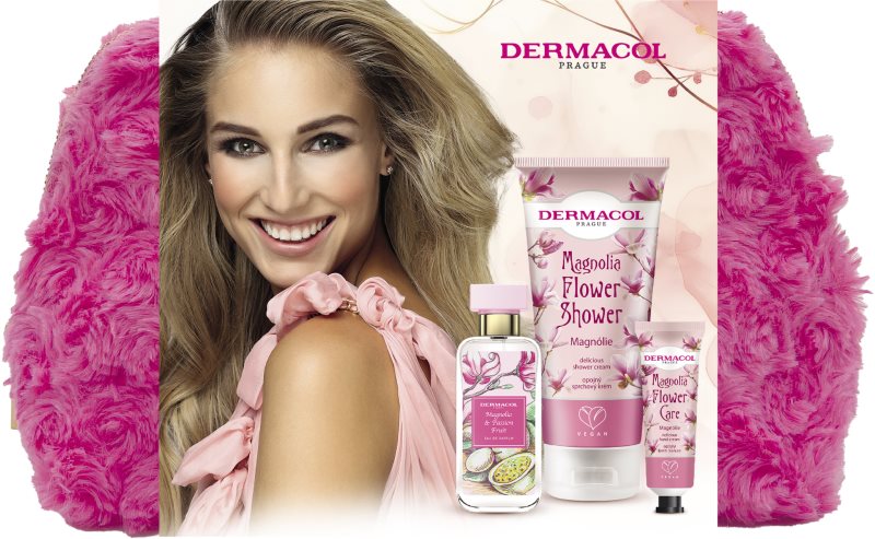 Dermacol Flower Care Magnolia set cadou cu arome florale pentru femei