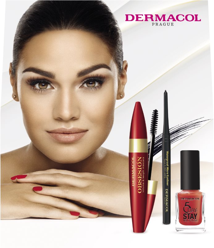 Dermacol Obsesión set cadou pentru look perfect 52 Too Hot