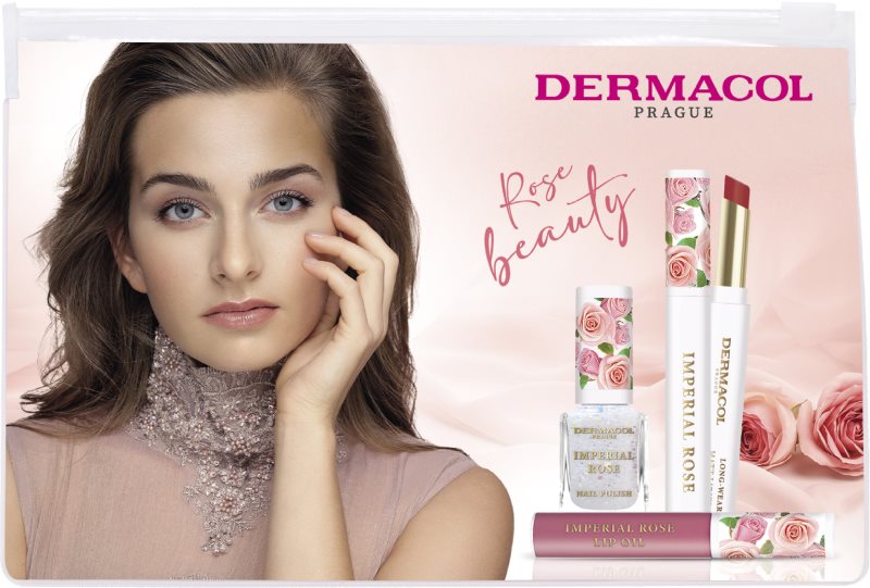 Dermacol Imperial Rose set cadou pentru look perfect 01