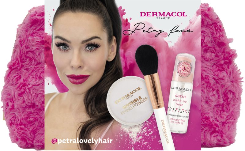 Dermacol Accessories Master Brush by PetraLovelyHair set cadou pentru look perfect D56 Rose Gold