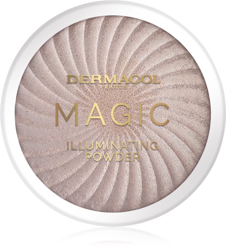 Dermacol Magic Pudra compacta ce ofera luminozitate Rose Gold 8 g