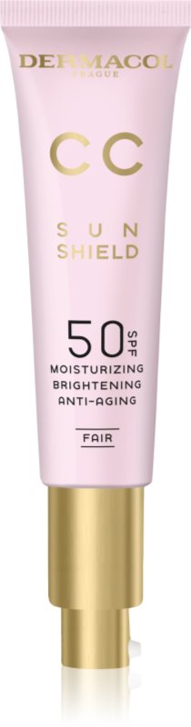 Dermacol CC Sun Shield Crema CC cu efect de intinerire SPF 50