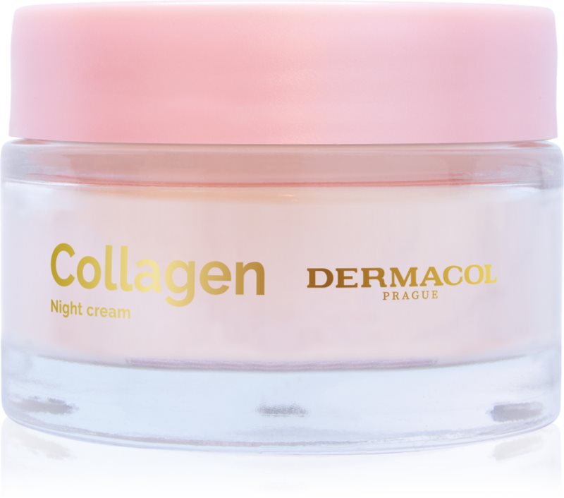 Dermacol Collagen crema intensa de noapte pentru reintinerire 50 ml