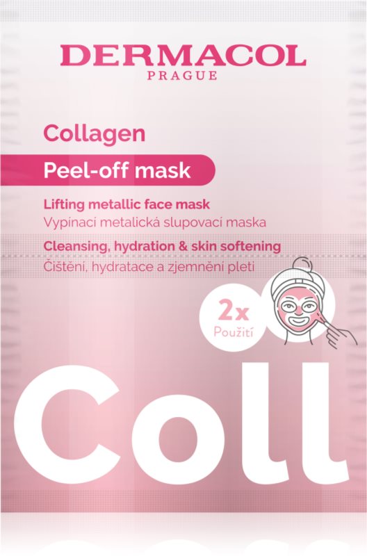 Dermacol Collagen masca exfolianta 2x8 ml
