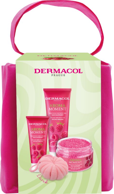 Dermacol Aroma Moment Wild Raspberry set cadou cu arome de zmeura