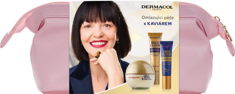 Dermacol Gold Elixir set cadou pentru ten matur