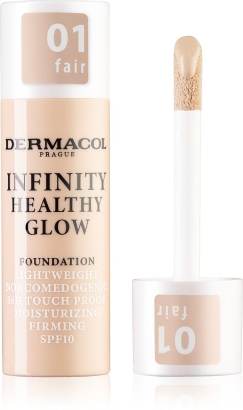 Dermacol Infinity Healthy Glow fond de ten lichid SPF 10
