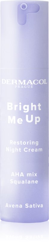 Dermacol Bright Me Up Restoring Night Cream cremă de noapte anti-îmbătrânire 50 ml