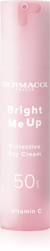 Dermacol Bright Me Up Protective Day Cream crema de zi protectoare cu vitamina C SPF 50 50 ml