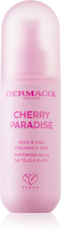 Dermacol Cherry Paradise brumă parfumată pentru corp si par pentru femei 150 ml