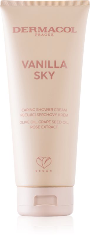 Dermacol Vanilla Sky cremă parfumată pentru duș 200 ml