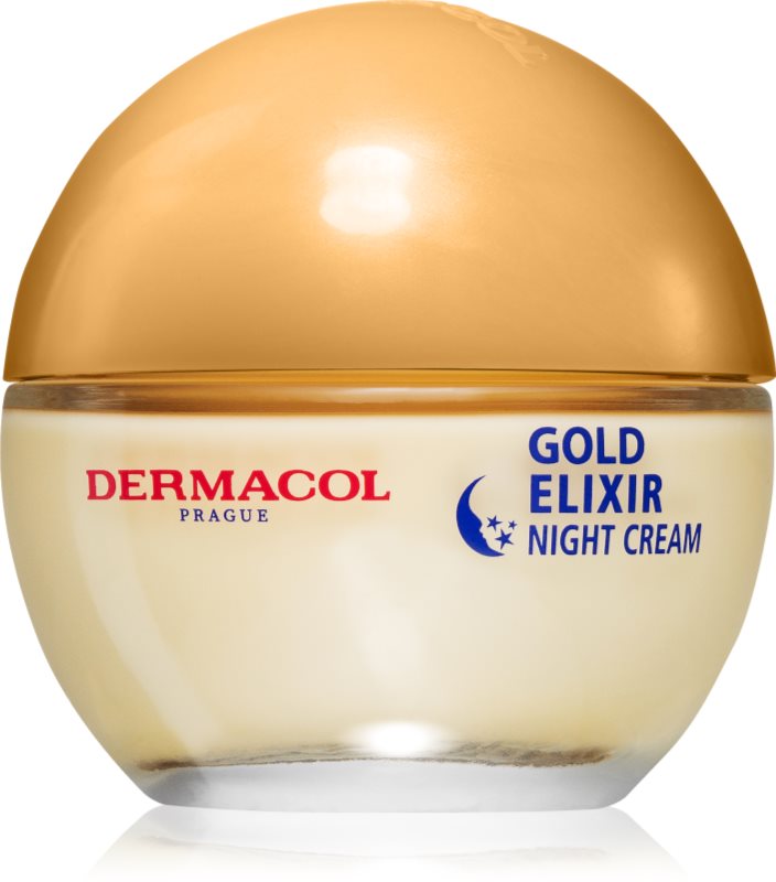 Dermacol Gold Elixir crema de noapte pentru reintinerire cu caviar 50 ml