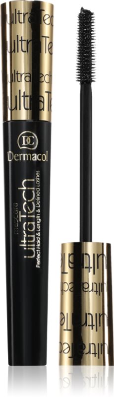 Dermacol UltraTech mascara pentru gene lungi și dese culoare Black 10 ml
