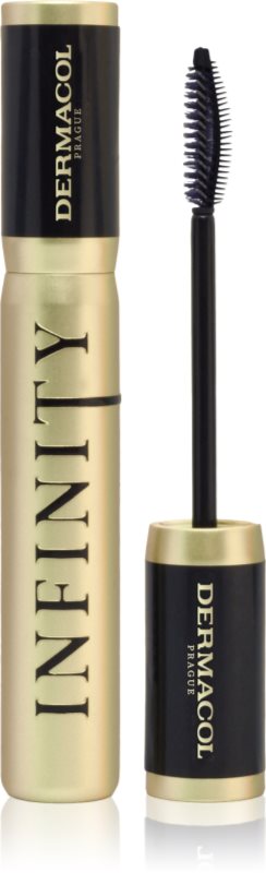 Dermacol Infinity mascara pentru alungire pentru volum de lunga durata culoare Hyperblack 6 ml