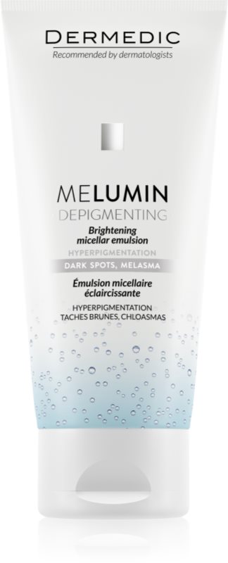 Dermedic Melumin emulsie micelara pentru curatare pentru piele cu hiperpigmentare 200 ml