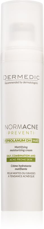 Dermedic Normacne Preventi crema hidratanta matifianta pentru ten gras și mixt 40 ml