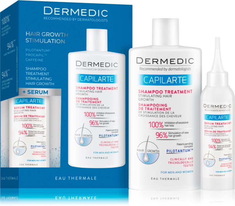 Dermedic Capilarte Hair Growth set cadou pentru stimularea creșterii părului