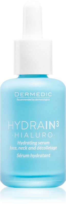 Dermedic Hydrain3 Hialuro ser facial hidratant uscata si foarte uscata 30 ml