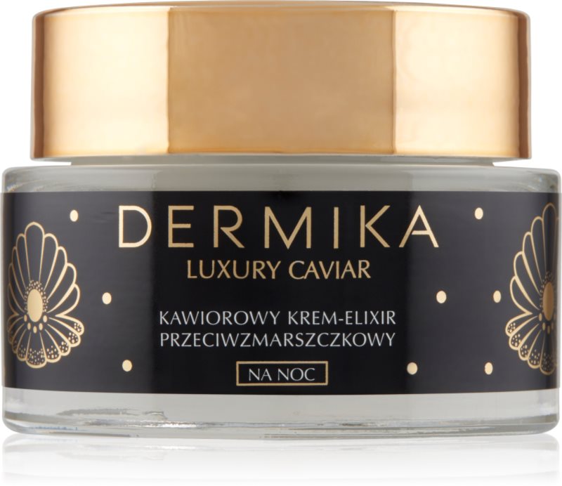 Dermika Luxury Caviar crema de noapte pentru contur 50 ml
