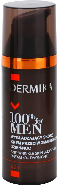 Dermika 100% for Men crema anti-rid pentru netezire 40+ 50 ml