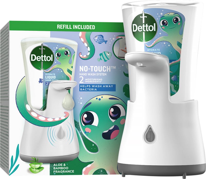 Dettol Kids No-Touch dozator de săpun cu senzor, fără atingere 250 ml