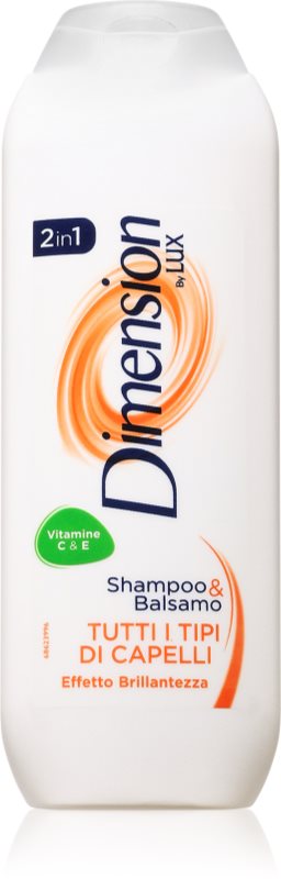Dimension by Lux 2in1 sampon si balsam 2 in 1 pentru toate tipurile de păr 250 ml