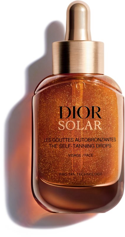 DIOR Dior Solar Self Tanning Drops picaturi pentru bronzare pentru față și gât 30 ml