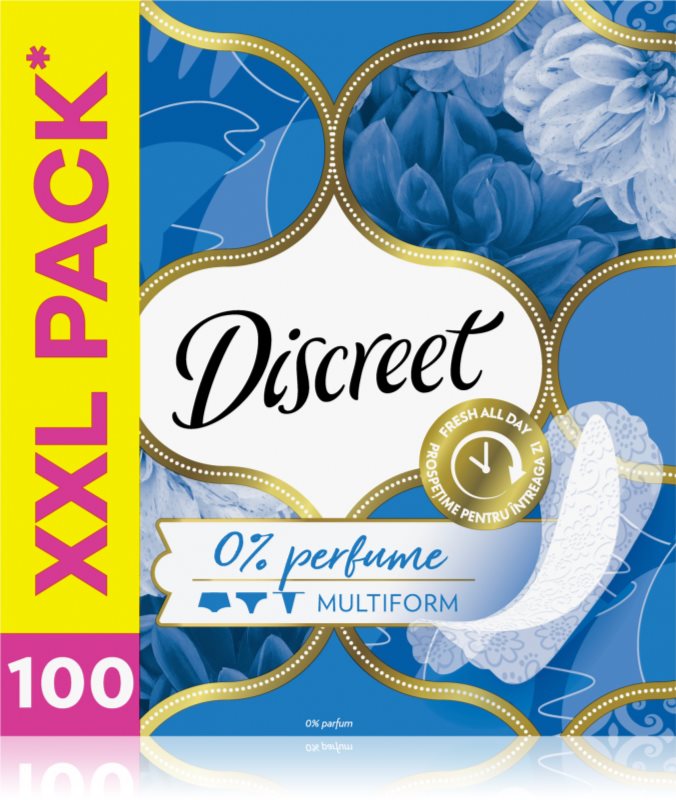 Discreet Multiform 0 % Perfume absorbante 100 buc