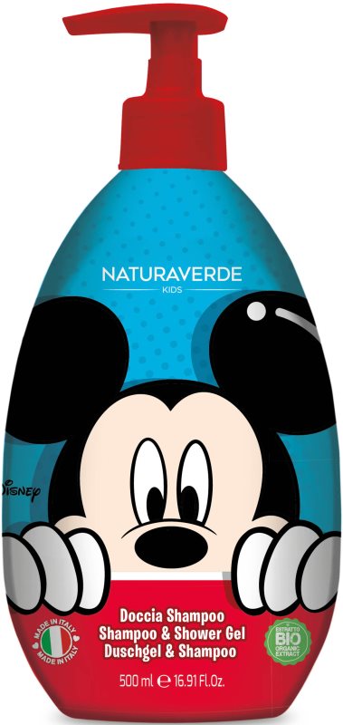 Disney Mickey Shampoo & Shower Gel gel de dus si sampon 2in1 pentru copii 500 ml