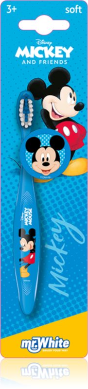 Disney Mickey Toothpaste periuta de dinti pentru copii 3 y+ 1 buc